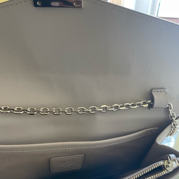 MCM Large Tracy Visetos  Crossbody Wallet - Picture 3 of 11